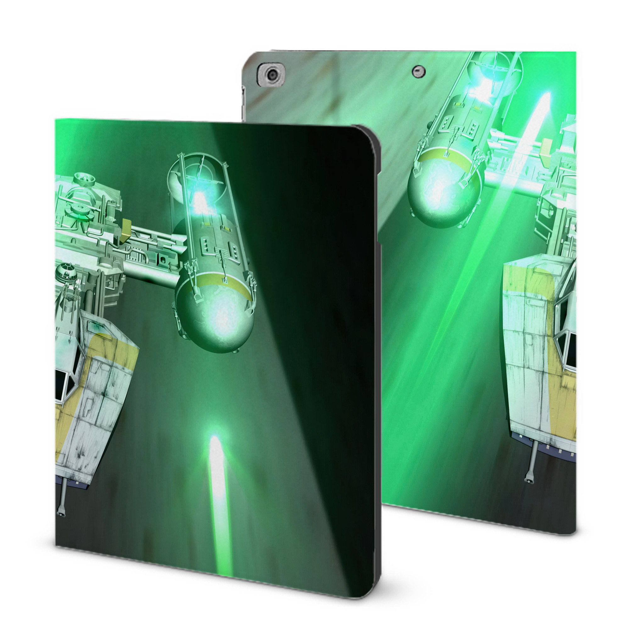 （画像用） スター・ウォーズ Star Wars IPad ケース ブック型 PUレザー TPU 耐衝撃 軽量 薄型 ペン収納なし 全面保護 IPad 各モデル対応